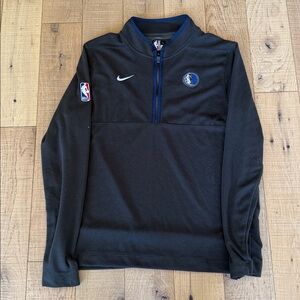 🩶Dallas Mavs Nike Half-Zip Jacket